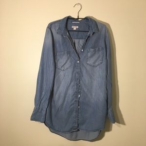 Merona Denim Top
